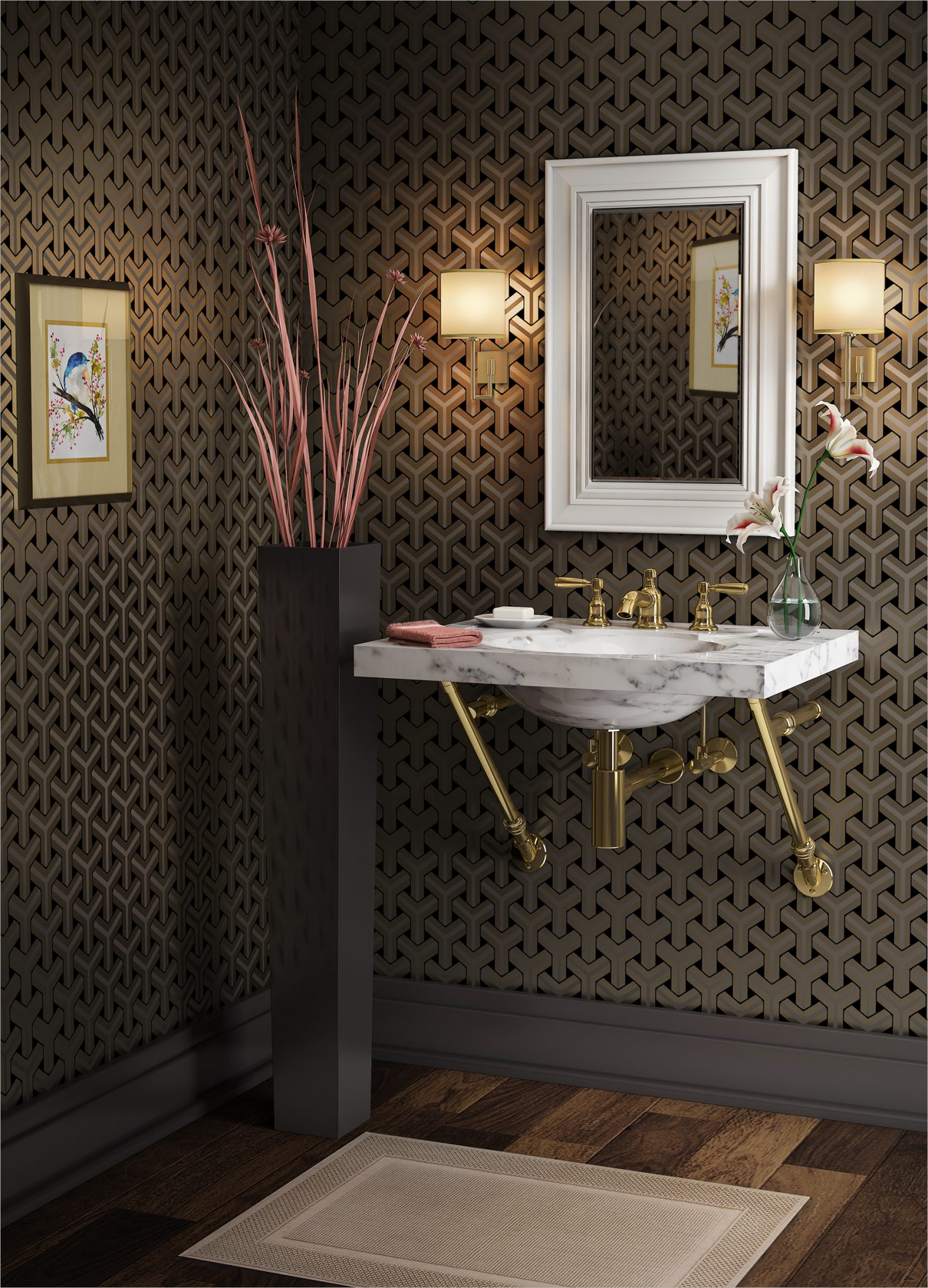 The Wall Mount Collection Palmer Industries Apex