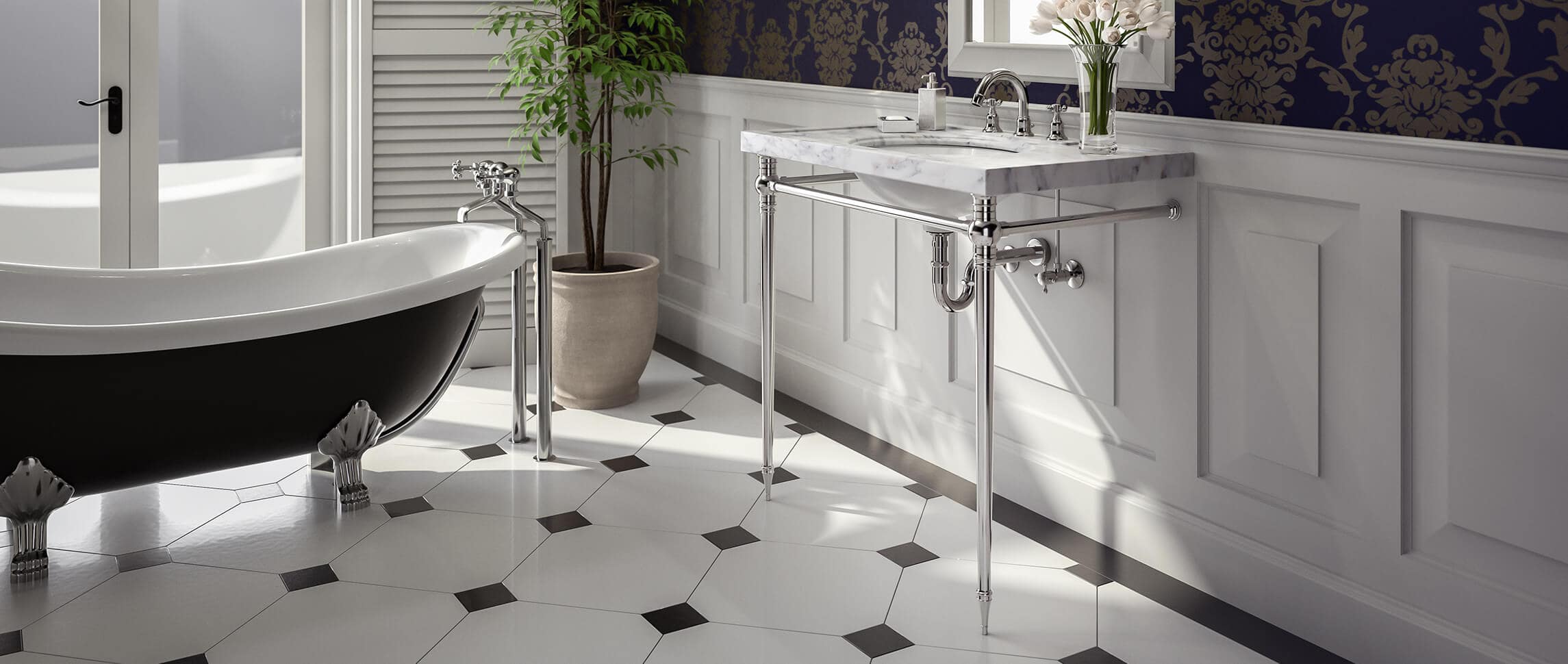 Kingston Style Vanity Sink Legs In Elegant Bathroom Kingston Style Vanity Sink Legs In Elegant Bathroom